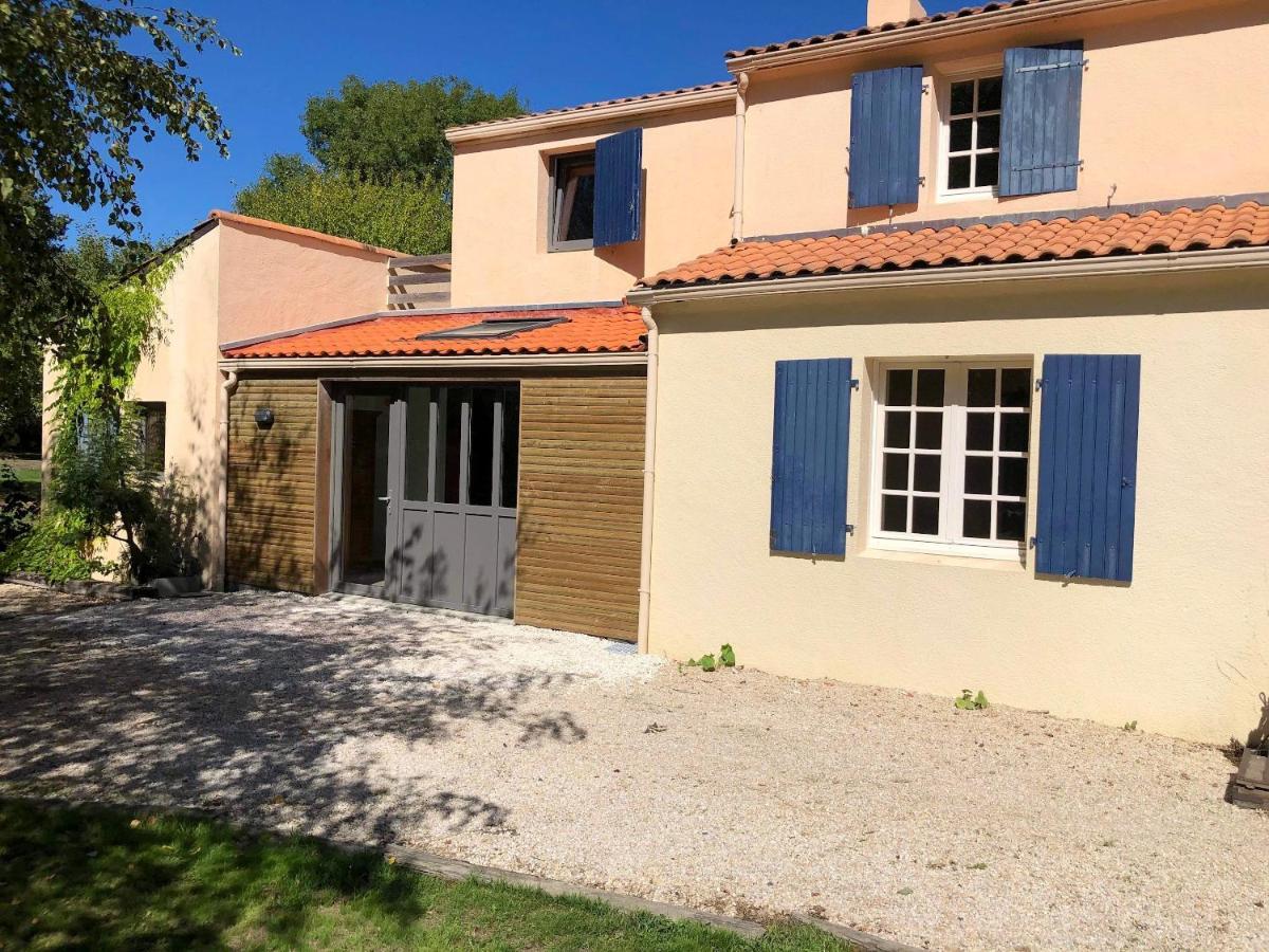 Maison Charmante Avec Piscine Privee A Saint-Georges-De-Pointindouxc Eksteriør bilde